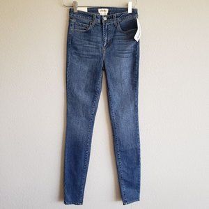 L'AGENCE | Marguerite High Rise Skinny Jeans Dark Vintage Wash 25 NWT $225